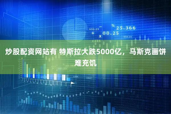 炒股配资网站有 特斯拉大跌5000亿，马斯克画饼难充饥